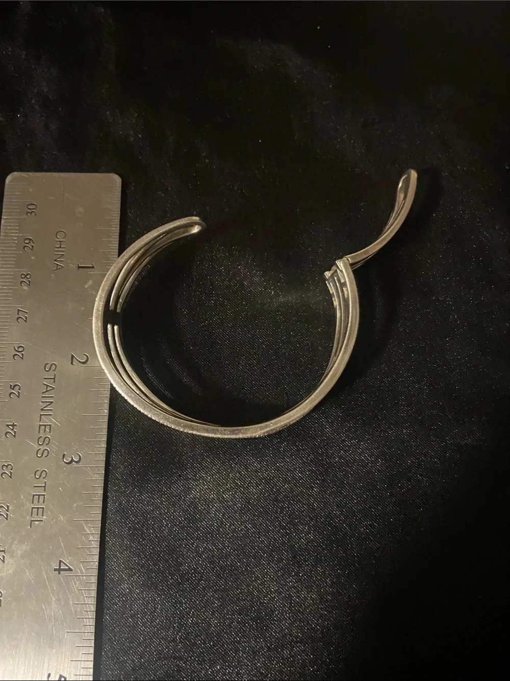 Sofia Vergara diamond Silver 925 Twisted Multi-Row Bracelet